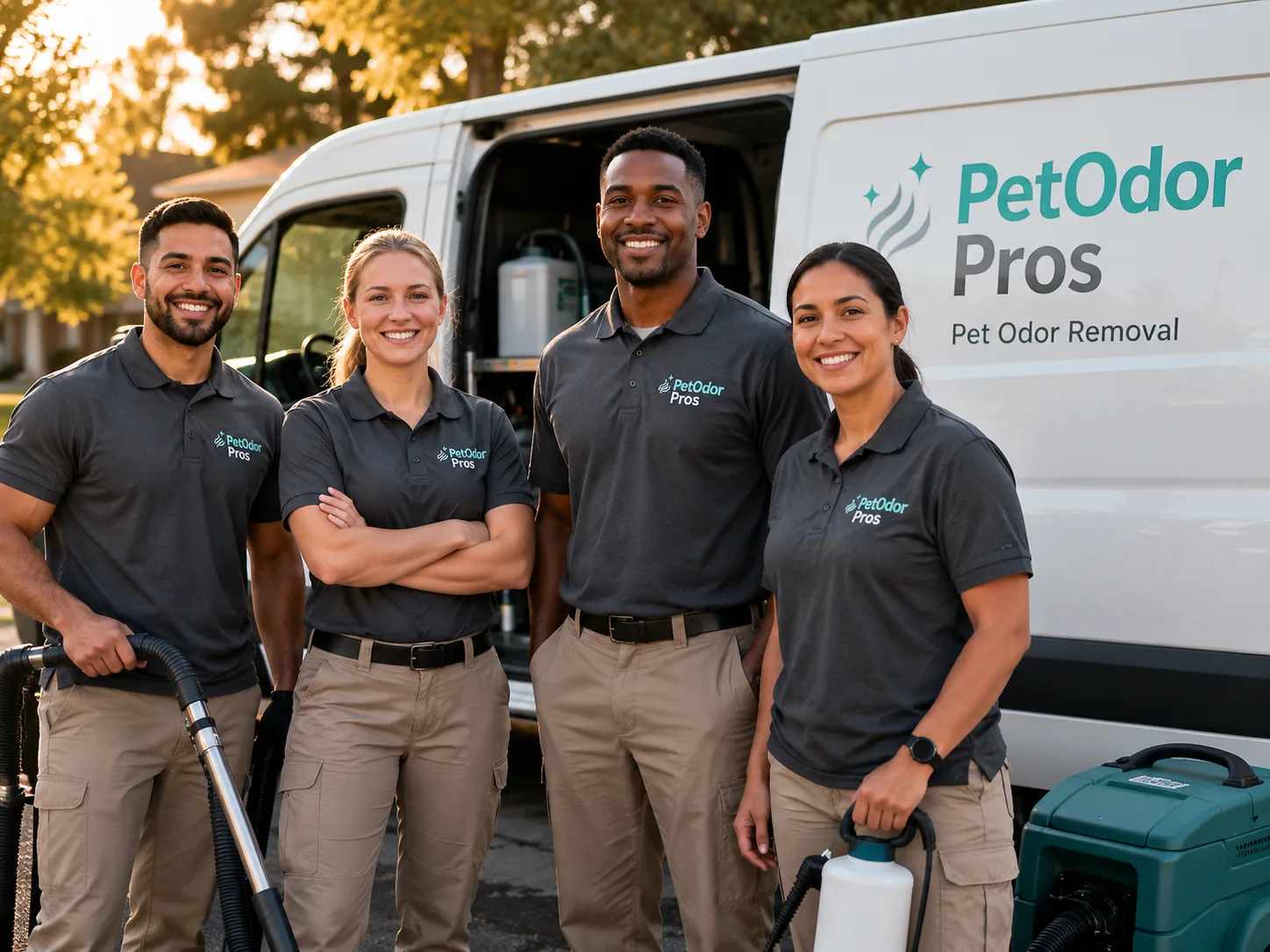 Pet Odor Removal team serving Honobia, OK